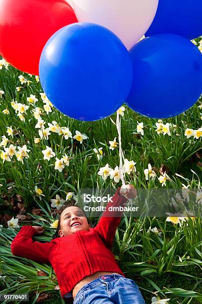 Frühlingsballoons Stockfoto und mehr Bilder von Afrikanischer Abstammung - Afrikanischer Abstammung, Afro-amerikanischer Herkunft, Blau