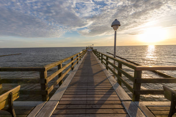 istock sunrise at pier in Koserow, Usedom 917710790