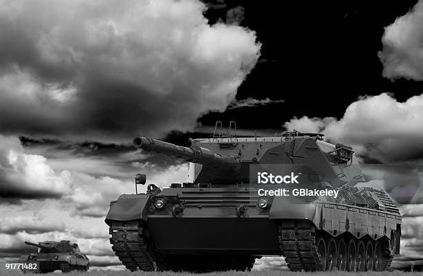 Tankbattle Stockfoto und mehr Bilder von Kampfpanzer - Kampfpanzer, Aggression, Alliierte