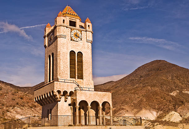 One of the views of the Scotty's castle in the Death Valley of California near Las Vegas NV