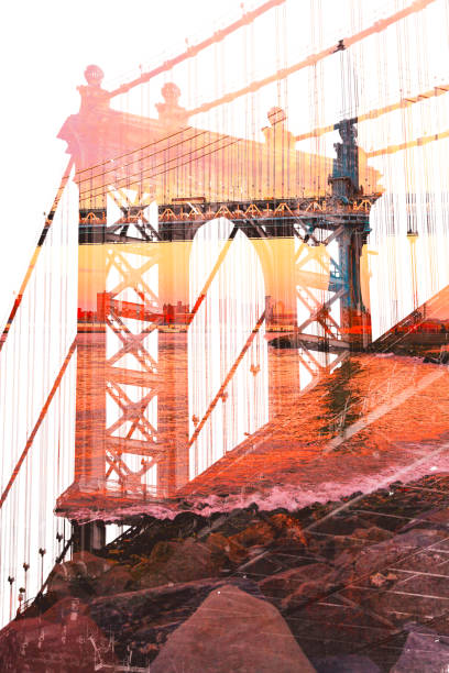 istock Brooklyn Bridge Double Exposure - NYC - New York 917717058