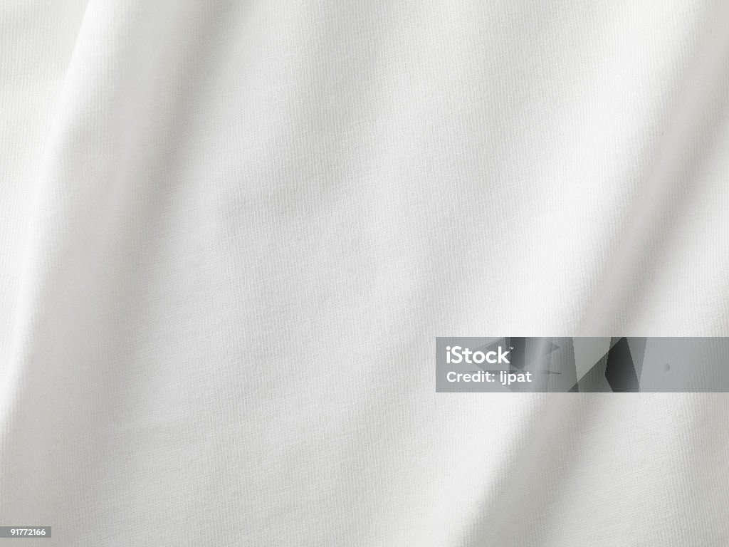 Weiße Stoff-Hintergrund - Lizenzfrei Textilien Stock-Foto