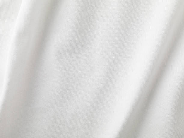 White Fabric Detail Background  cotton stock pictures, royalty-free photos & images