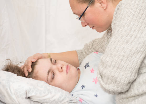 istock A child with epilepsy during a seizure 917730384
