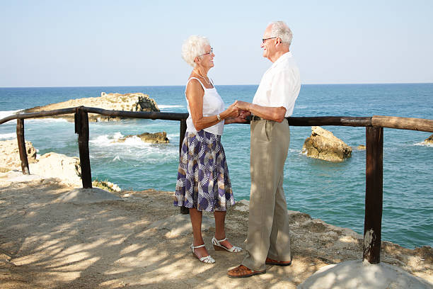 istock happy seniors on holidays 91773211
