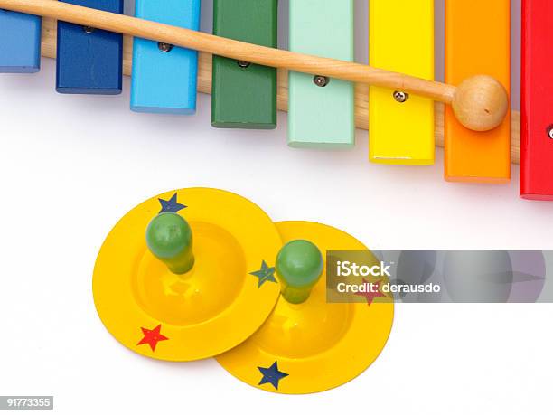 Educação Musical - Fotografias de stock e mais imagens de Amarelo - Amarelo, Azul, Brinquedo