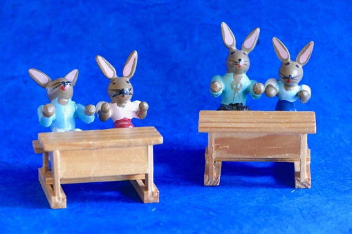 Easter bunnies school