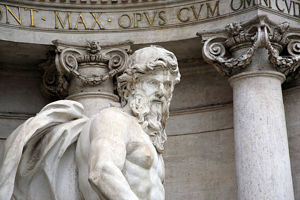 istock fountain, Statue of Neptune, Rome 91774119