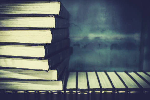 istock Old books on a bookshelf 917742558