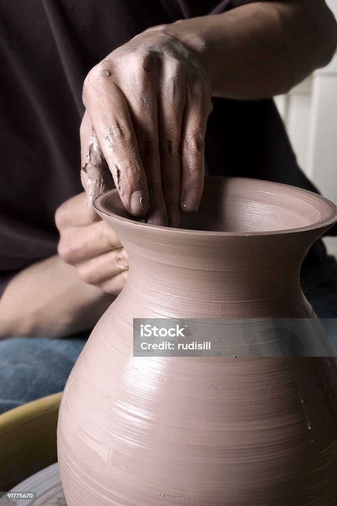 Pottery Wheel  Art Stock Photo