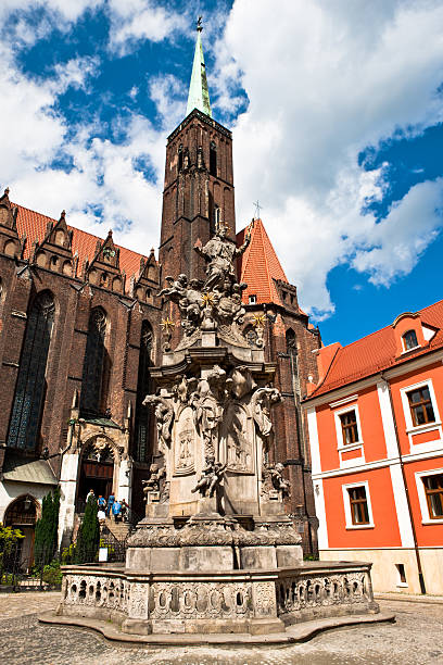 istock Statue near church 91776207