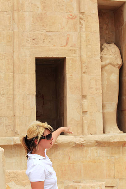 istock Female tourist 91776585