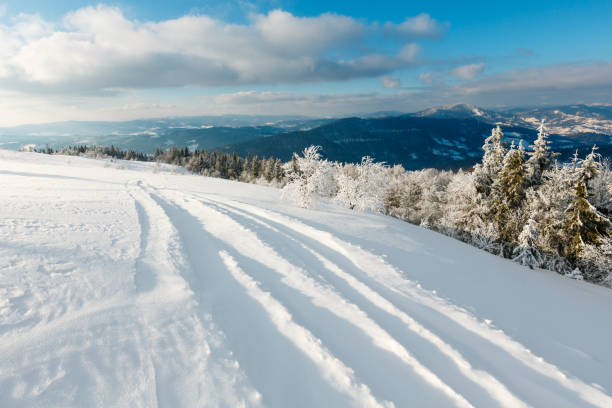 istock Winter mountain snowy landscape 917766968
