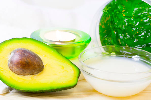 istock Avocado oil skin concept 917770422