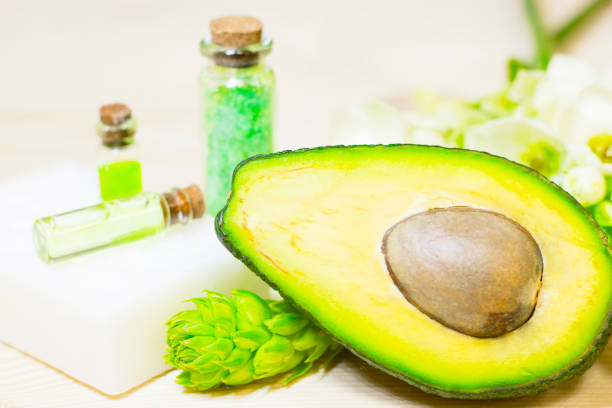 istock Avocado oil skin concept 917774774