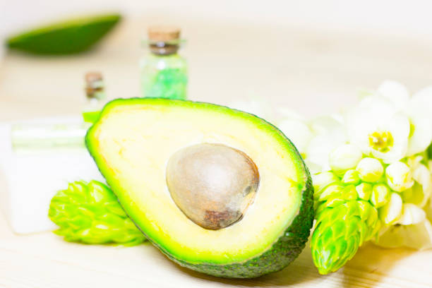 istock Avocado oil skin concept 917774842