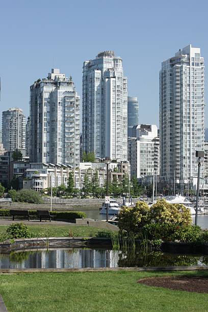 istock Charleson Park and Downtown Vancouver Towers by False Creek 91778120