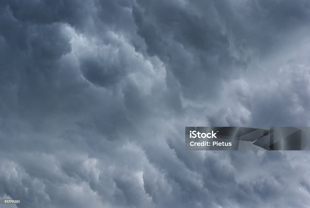 Stürmischen Wolken. - Lizenzfrei Abstrakt Stock-Foto