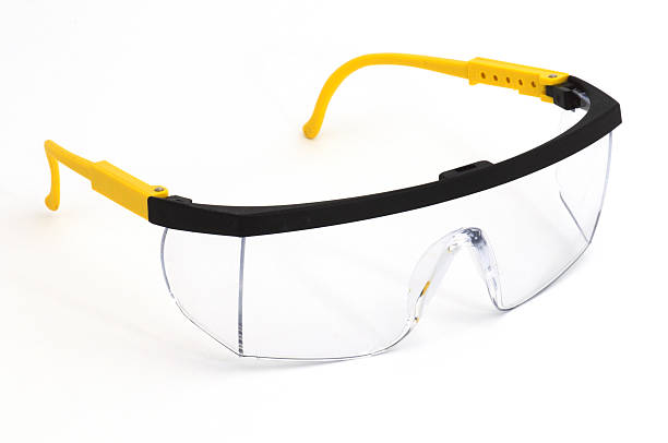 安全性メガネ - elegance yellow glasses eyewear ストックフォトと画像