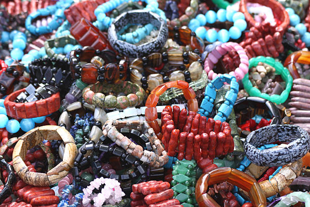 istock Pile of bracelets 91779388
