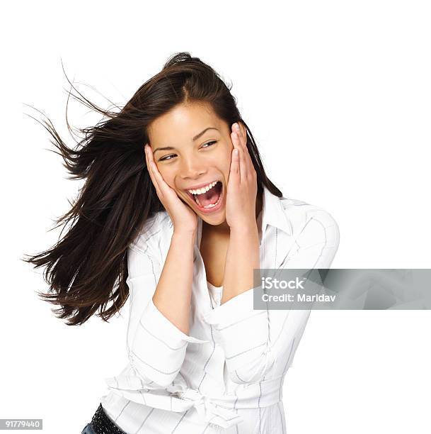 Aufgeregt Frau Stockfoto und mehr Bilder von Attraktive Frau - Attraktive Frau, Aufregung, Chinesischer Abstammung
