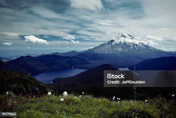 Mount Saint Helens And Spirit Lake Before The Eruption Stock Photo - Download Image Now
