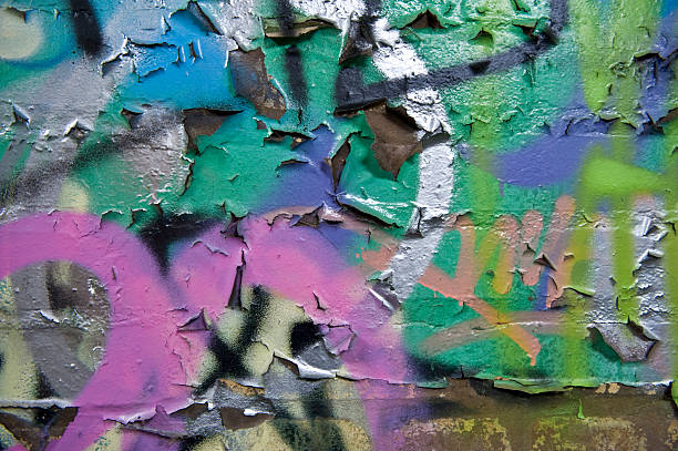 istock close up of a graffiti wall 91780250