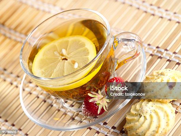 Té Con Limón Frutas Foto de stock y más banco de imágenes de Bambú - Material - Bambú - Material, Bebida, Bebida sin alcohol