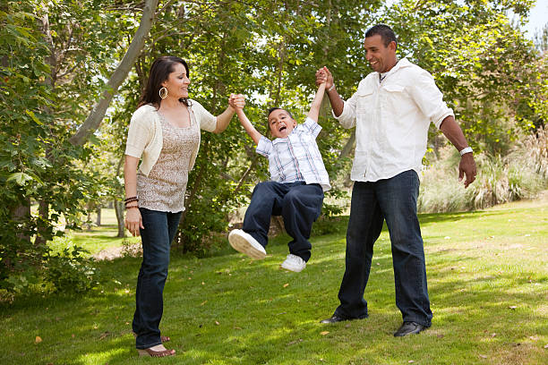 istock Young Family Having Fun in the Park 91780715