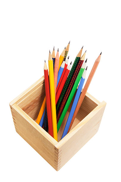 istock Pencils on Wooden Box 91780883