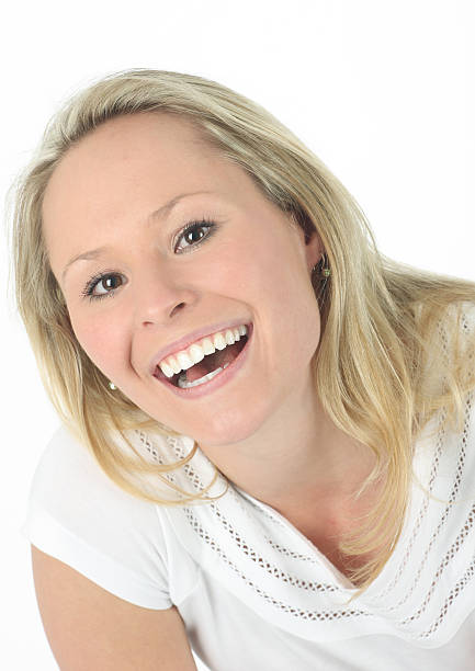 istock pretty woman smiling at camera 91781053