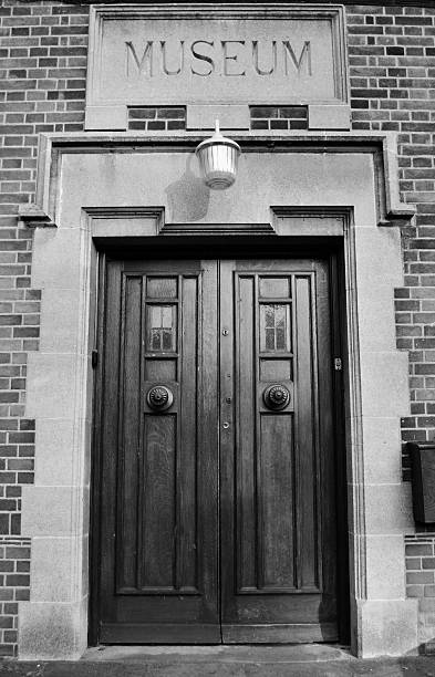 istock Museum entrance doors 91781260
