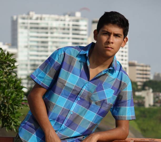istock Hispanic Teen Boy Urban Area 917814198