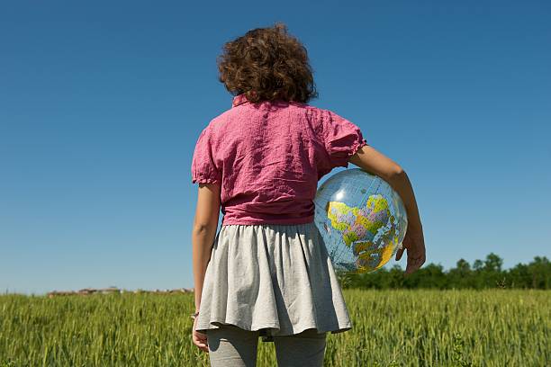 istock Girl in field of wheat 91782230