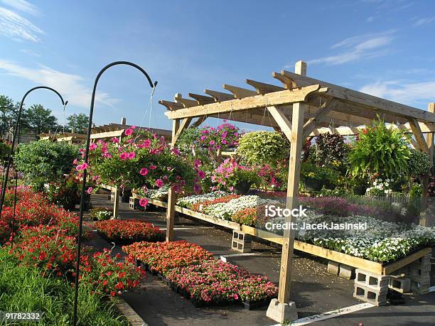 Foto de Mercado De Flores e mais fotos de stock de Viveiro de Plantas - Viveiro de Plantas, Exterior, Mercado de flores