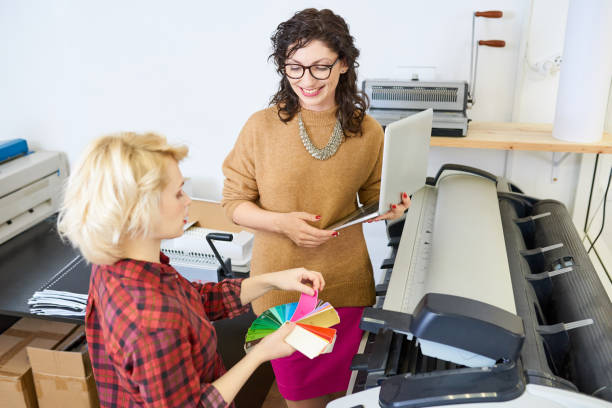 istock Cheerful Designers in Publishing Company 917826838