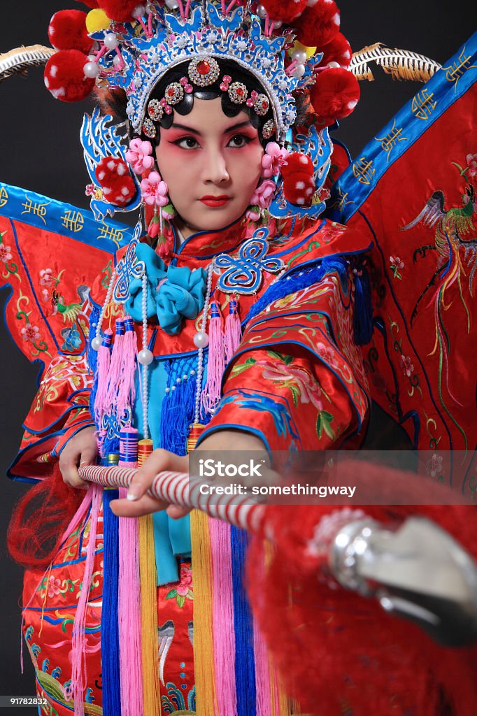 中国歌劇場 - 中国人のロイヤリティフリーストックフォト