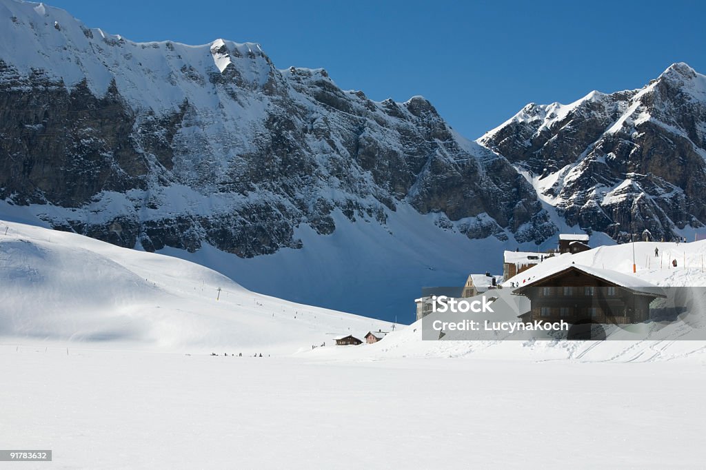 Winter in Den Bergen - Lizenzfrei Alpen Stock-Foto