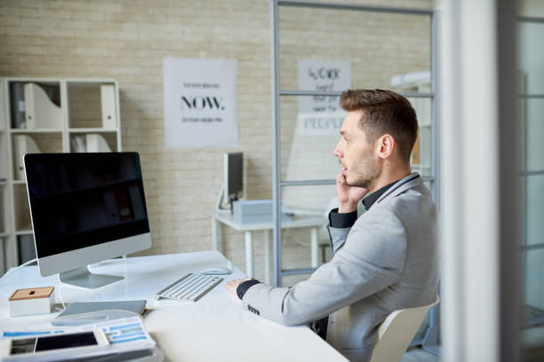 istock Successful Entrepreneur Speaking by Phone 917836942
