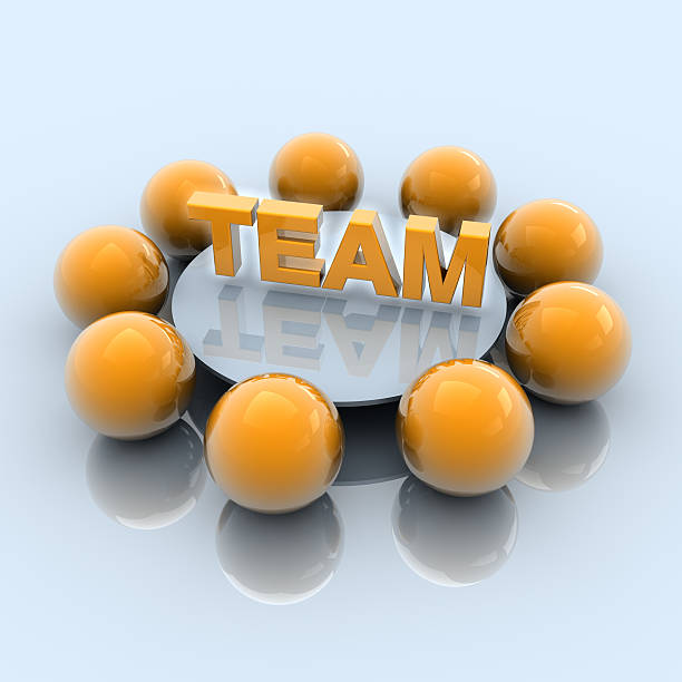 Round table business team meeting concept