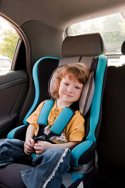 istock Little girl in a car 91783980