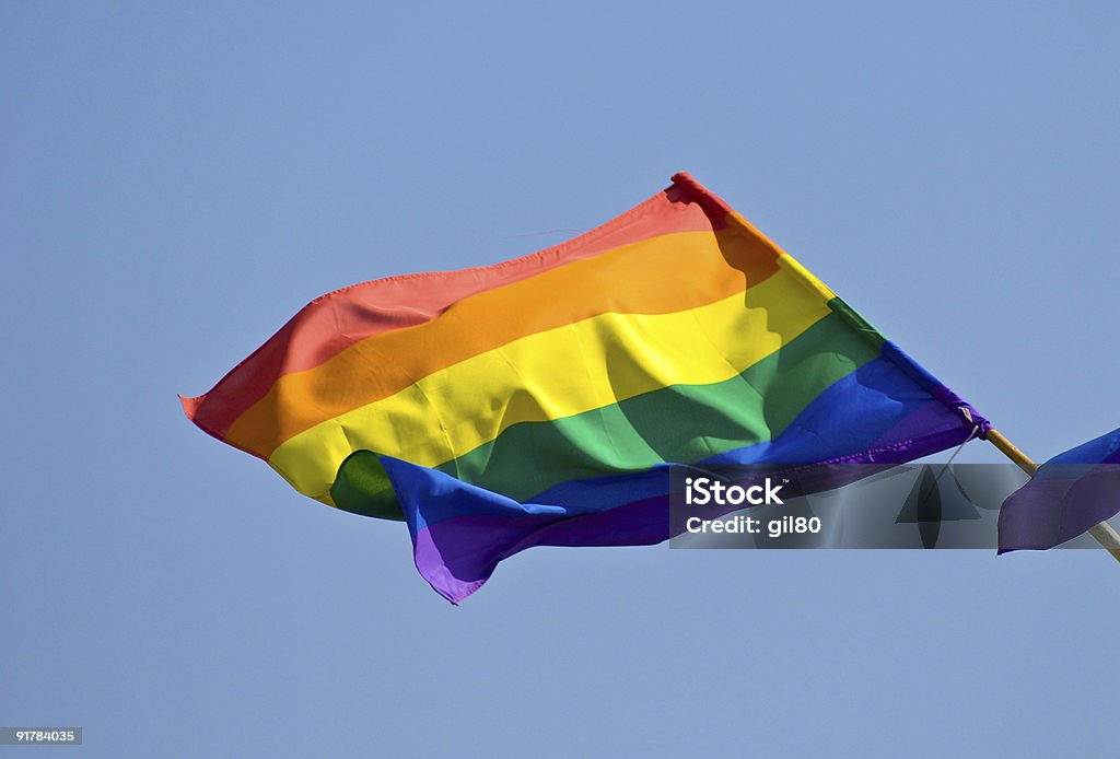 gay Bandeira da Comunidade - Royalty-free Amarelo Foto de stock