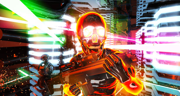 istock New Generation Video Game Scene and Characters 917841150