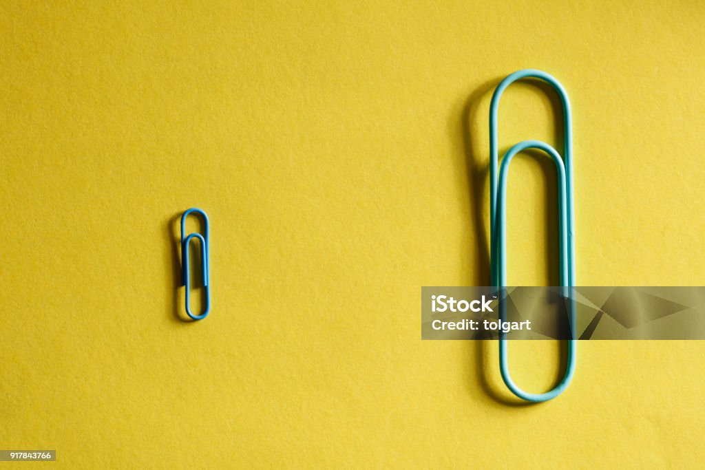 Paper Clip Small Stock Photo