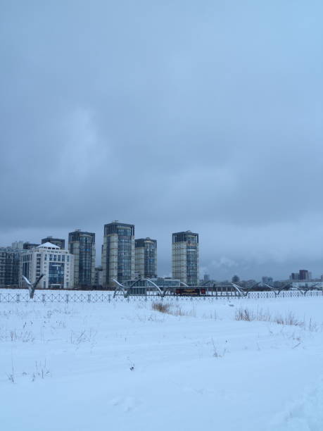 istock city quarter on a winter evening 917844688