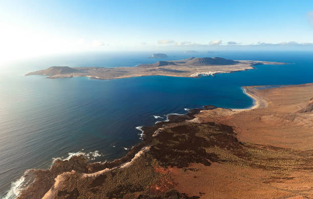 istock La Graciosa island panorama, Lanzarote, Canary islands 917845232