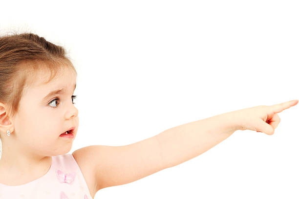istock Little girl in pink 91784648