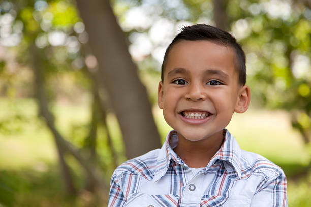 istock Handsome Young Boy in the Park 91784728