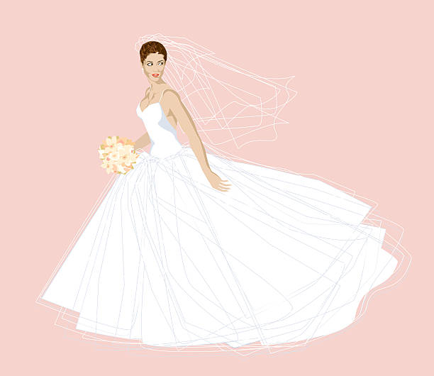 Printemps la mariée - Illustration vectorielle