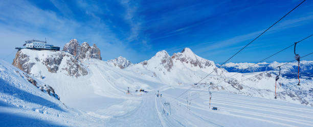istock Mountain ski resort in Austria 917849704